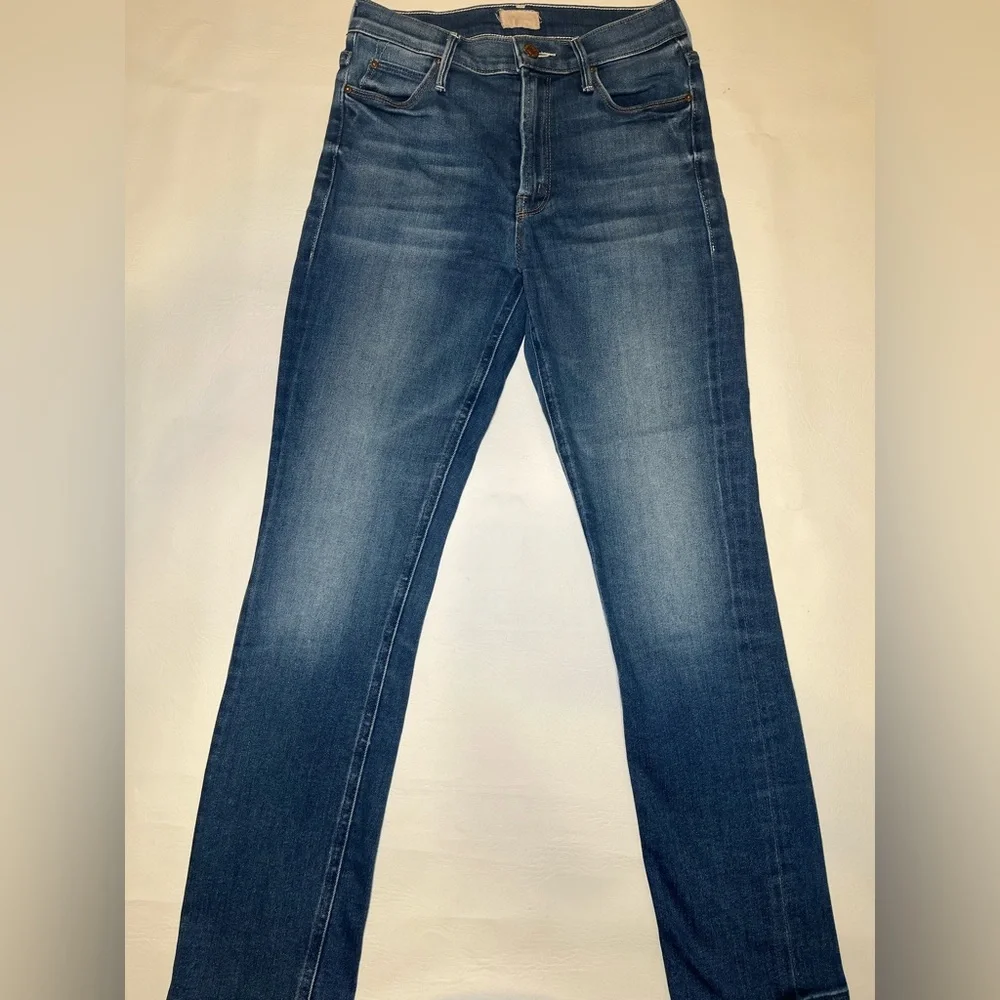 MOTHER The Dazzler Ankle Straight-Leg Jeans – EUC - Picture 3 of 11